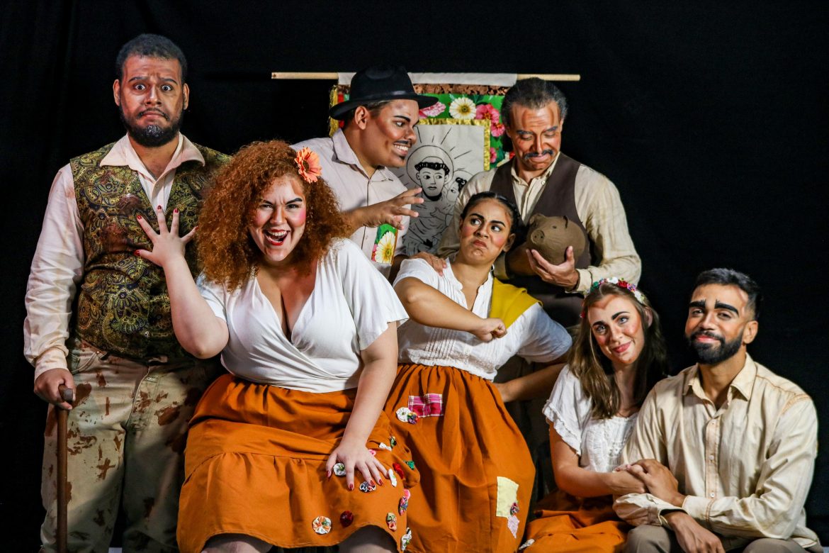 O Santo e a Porca – Foto: Igor Saravia. O Santo e a Porca - Foto: Igor Saravia.