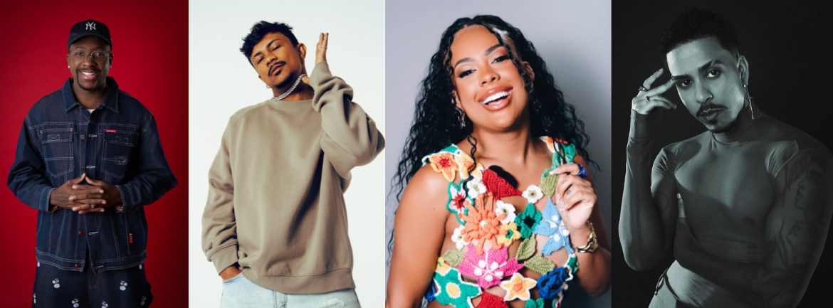 Camarote Quem O GLOBO terá shows de Mumuzinho, Xamã, Pocah, Marvvila e Thiago Pantaleão