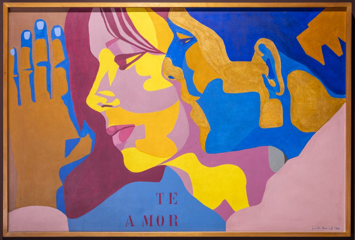 Temor à morte. Judith Lauand, 1969. Acrílica sobre tela. Coleção Lili e João Avelar