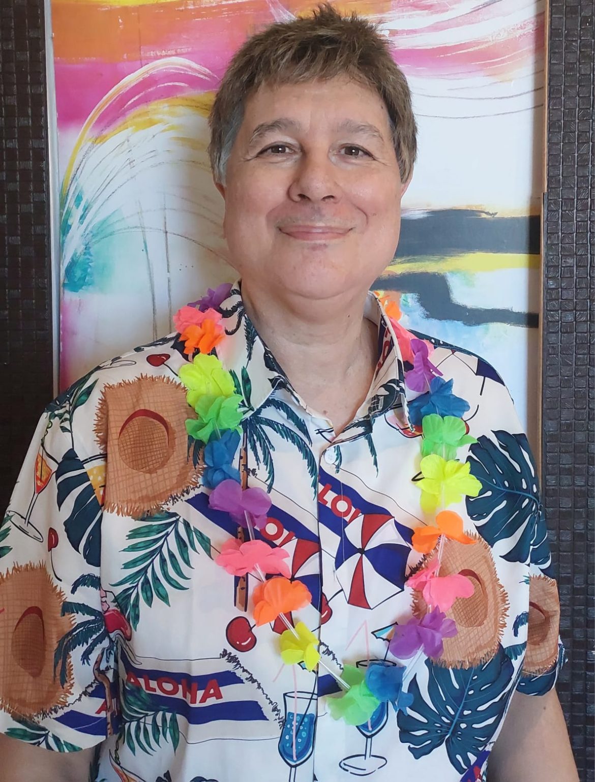Wladimir Cabanas no palco da Cinelândia