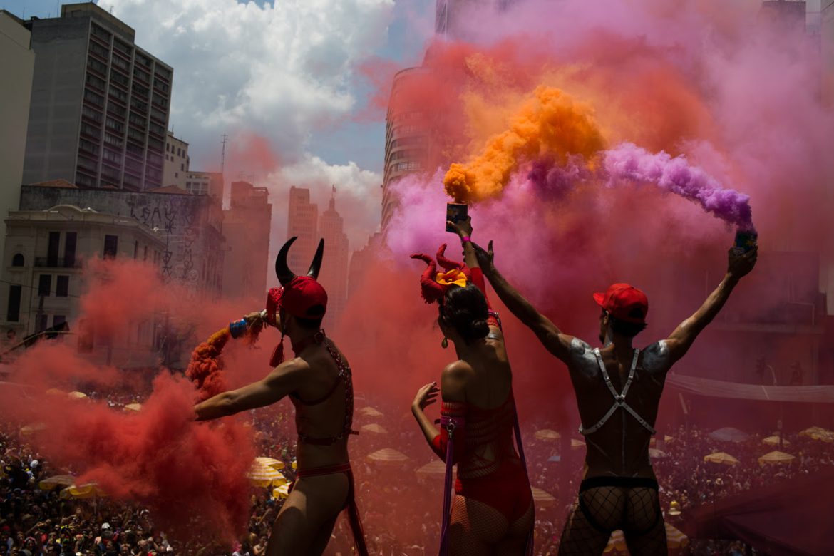 Desfile do megabloco Tarado Ni Você em 2018 | Créditos: Victor Moriyama Desfile do megabloco Tarado Ni Você em 2018 | Créditos: Victor Moriyama