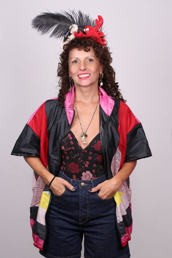 Thais Losso veste Trama Afetiva / Créditos: Simone Marinho