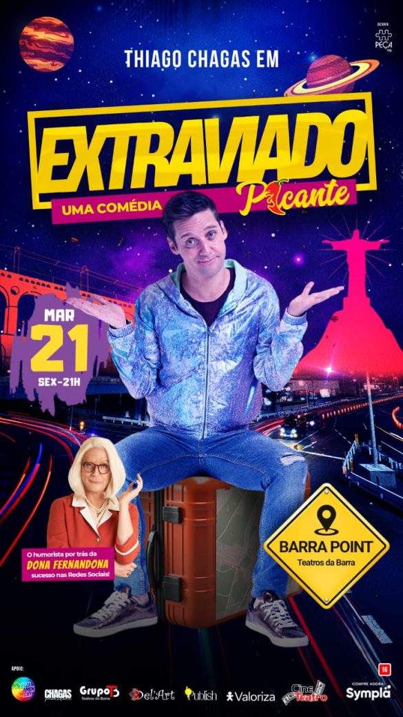 Thiago Chagas apresenta "Extraviado"