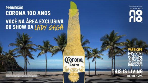 Fãs de Lady Gaga terão chance de assistir ao show em Copacabana na área exclusiva de Corona, patrocinadora master do evento