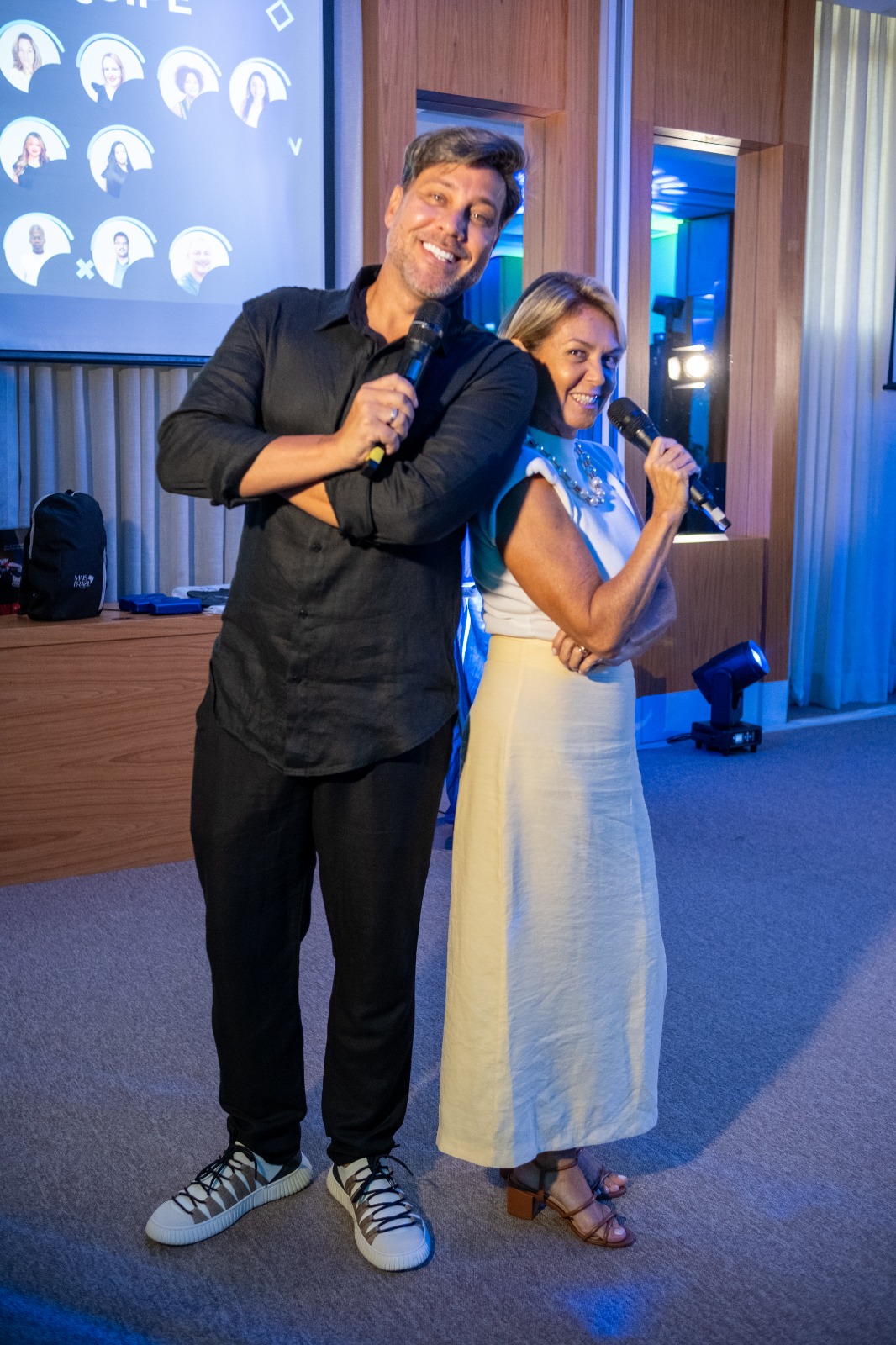 Flávio Valle e Viviane Romanelli Flávio Valle e Viviane Romanelli