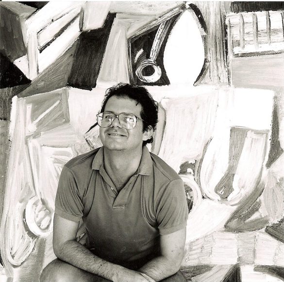 Cortesia de Marco Rodrigues e Simões de Assis Jorge Guinle em seu ateliê Cortesia de Marco Rodrigues e Simões de Assis Jorge Guinle em seu ateliê