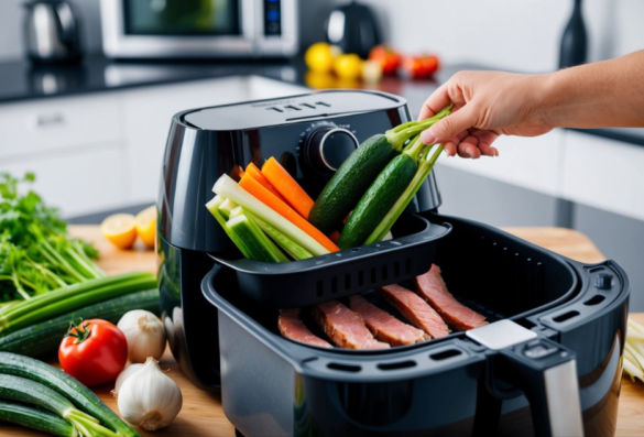Air fryer: refeições saudáveis e rápidas com praticidade Air fryer: refeições saudáveis e rápidas com praticidade