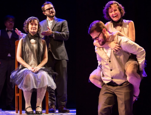 Elenco de “Primeira Pessoa, Dom Casmurro” | Foto: Chico Lima