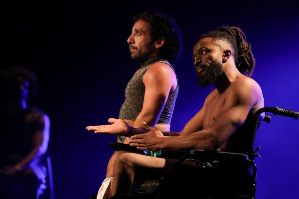 Pedro Henrique França e Rafael Muller em cena - foto: Fabio Alcove