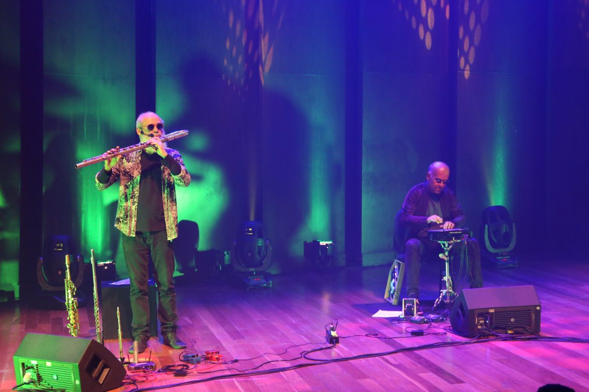 Carlos Malta e Marcos Suzano - Foto Otávio Sobrinho