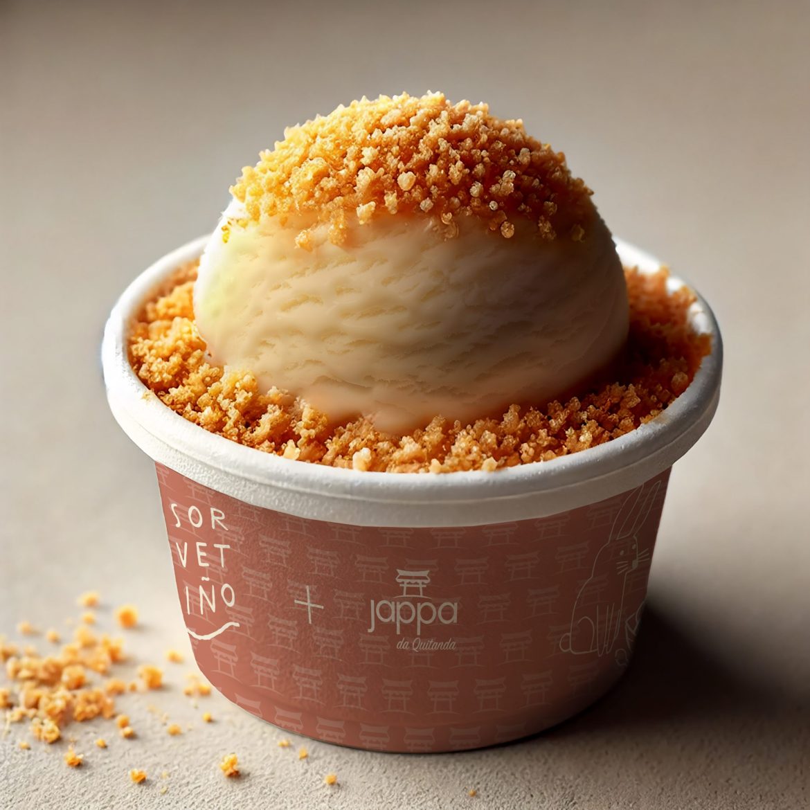Jappa da Quitanda - Harumaki de Doce de Leite - Ilustrativo