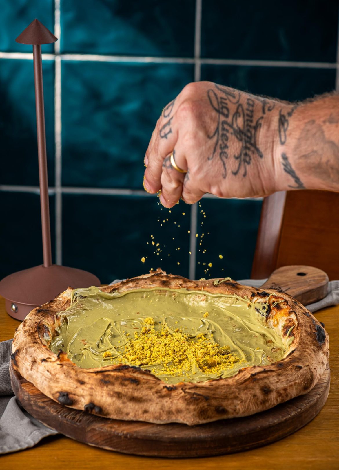 Oggi Pizza Napoletana - Pizza Pistacchio - Foto: Tomás Vélez