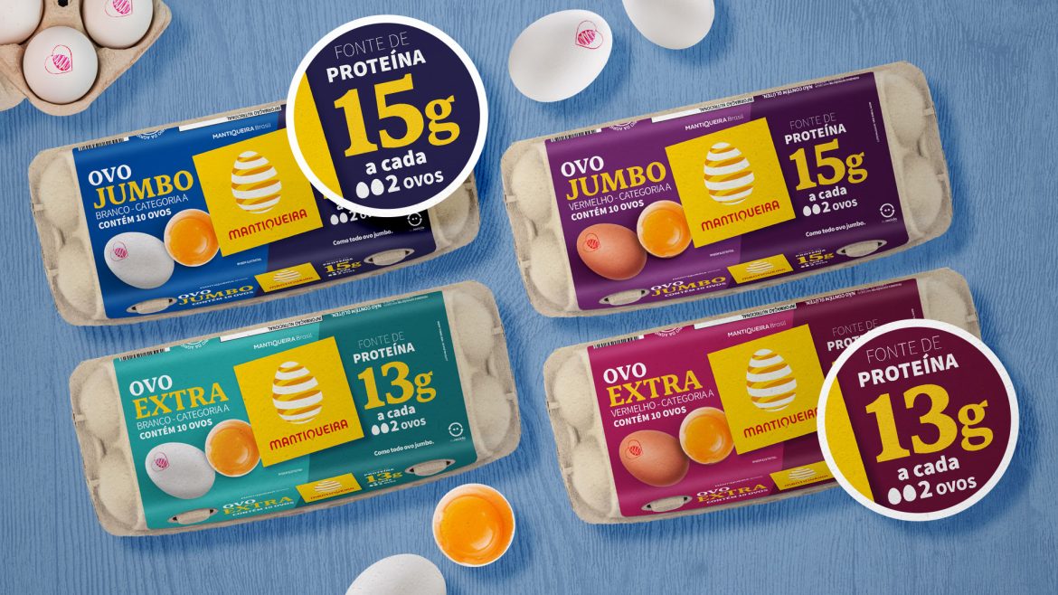 Ovos Mantiqueira - Extra e Jumbo - 15g de proteína