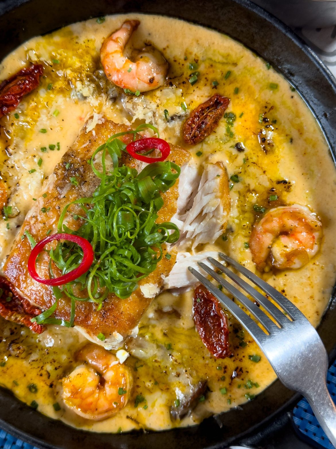 LIMA - PEIXE GRATINADO