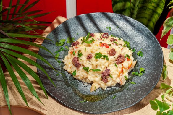 Risoto de Pascoas - Restaurante Açafrão