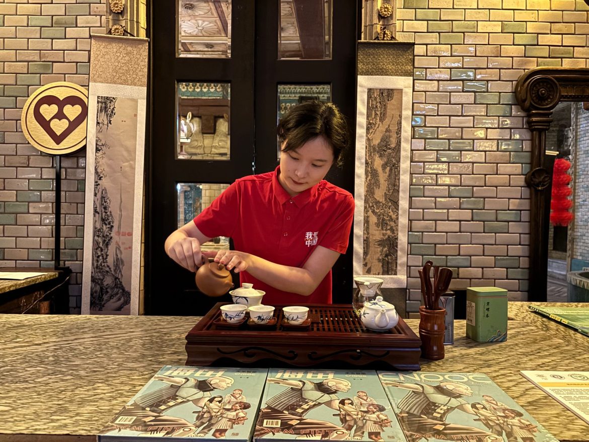 Cha na Casa Pacheco Leão