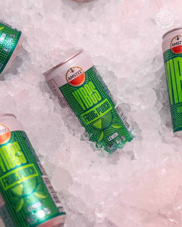 Amstel Vibes Limão / Foto divulgação