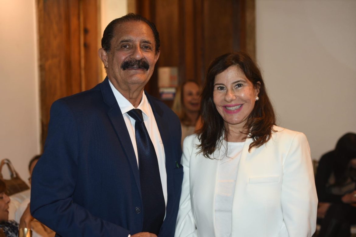 Marcelo Daher e Alice Tamborindeguy