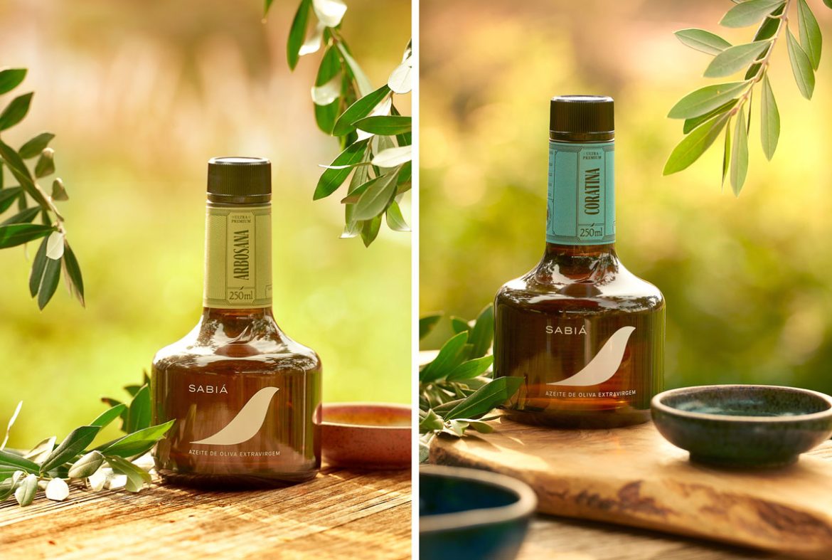 Garrafa exclusiva de Azeite Sabiá