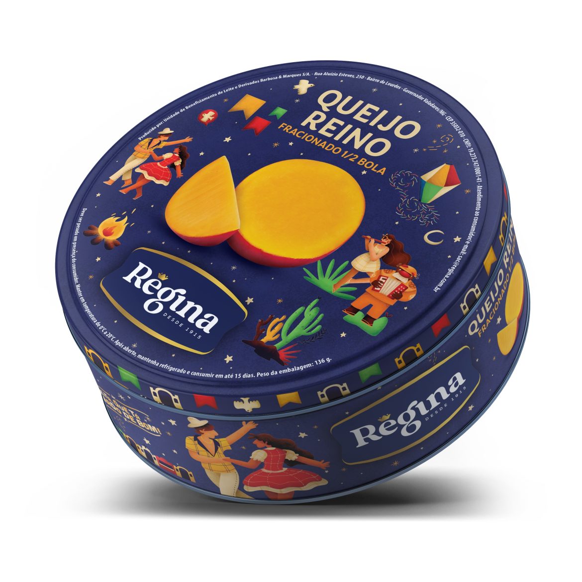 Embalagem Queijo Reino Comemorativa-São João 2025