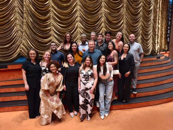 Equipe Mais Brasil no Roxy