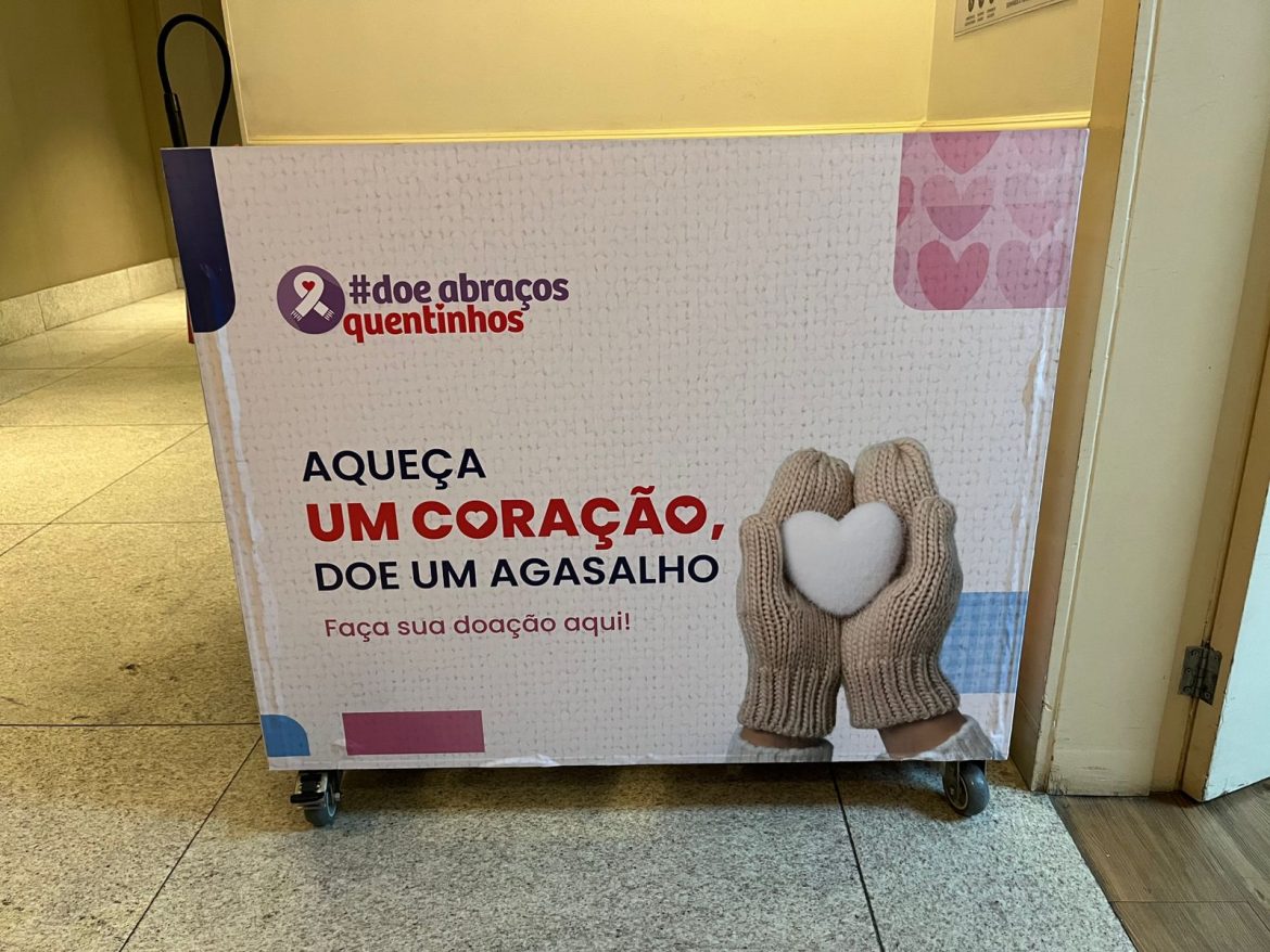Shopping Metropolitano Barra promove campanha ‘Doe Abraços Quentinhos’