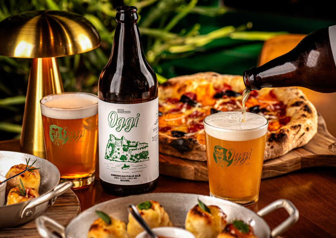 Oggi Pizza Napoletana lança cerveja em parceria com a Cervejaria Brewteco Oggi Pizza Napoletana lança cerveja em parceria com a Cervejaria Brewteco