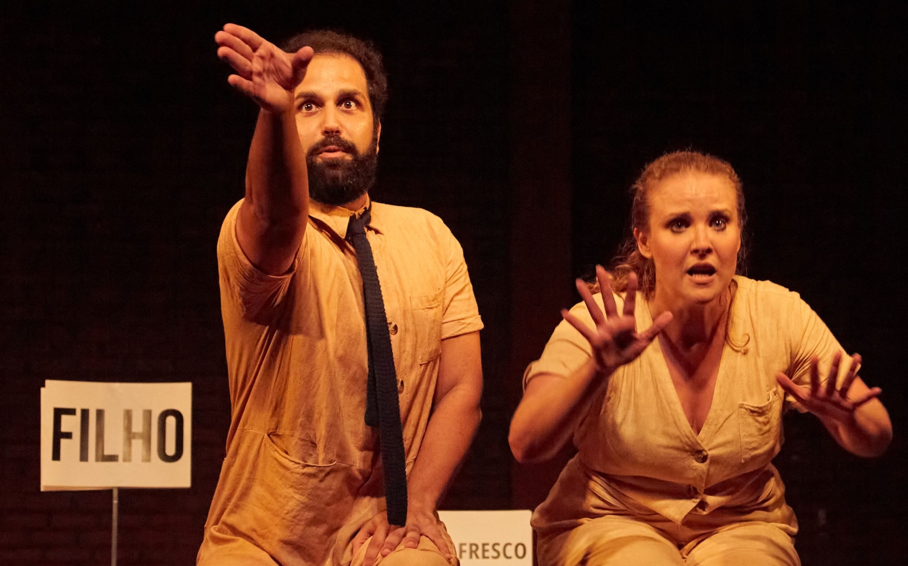 Pulmões - Giulia Grandis e Thiago Mello - Foto de João Julio Mello