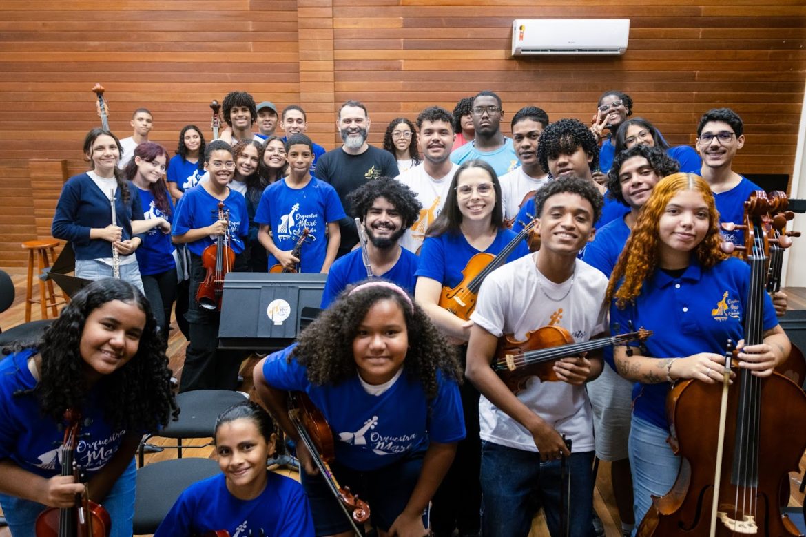 Orquestra Maré do Amanhã abre temporada 2025 com nova formação e homenagem ao Papa Francisco