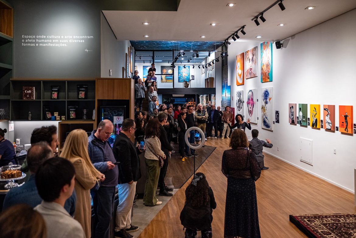 Lacerdine Galeria de Arte durante a 1ª Epo Cult – Semana de Arte do Agora - Foto: Fernando Jansen