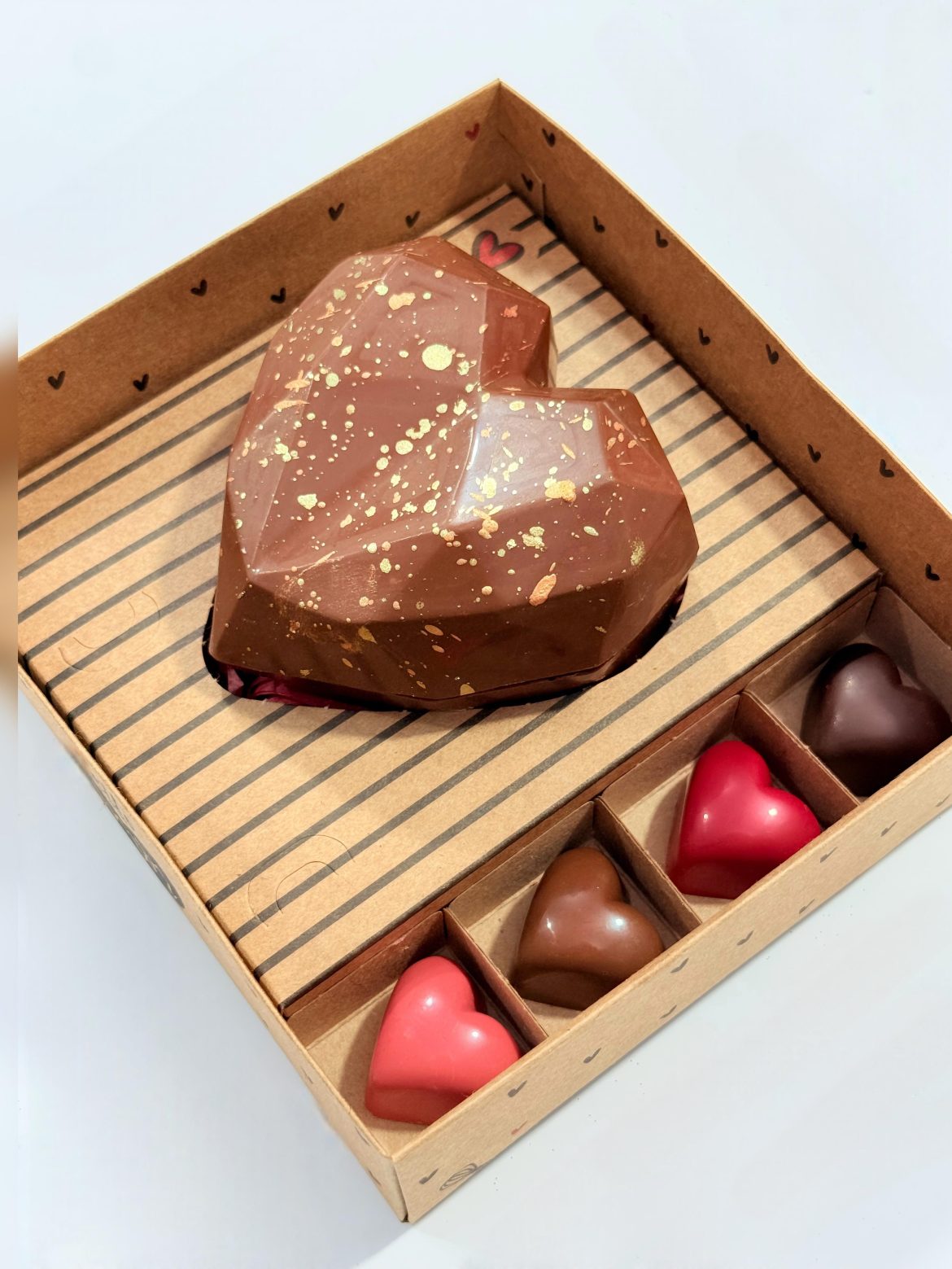 Louzieh Doces - Dia dos Namorados - Caixa Paixão