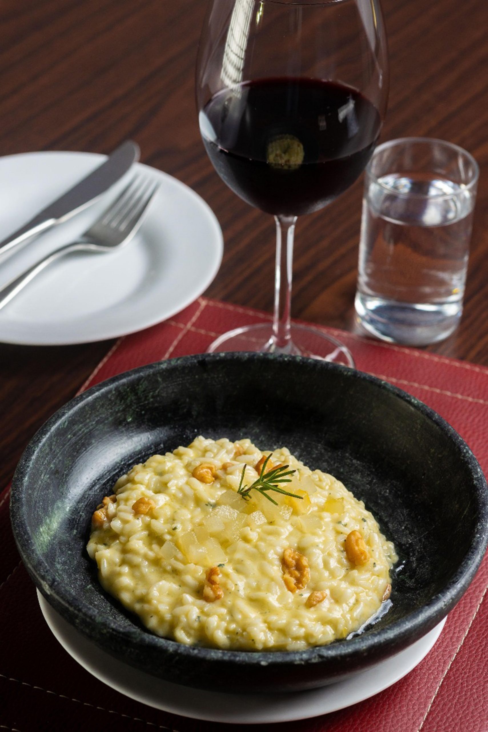 Eventos gastronômicos para curtir o feriadão de Corpus Christi e a chegada do inverno 7 Risoto de Gorgonzola com Cupuaçu - Vino Copacabana