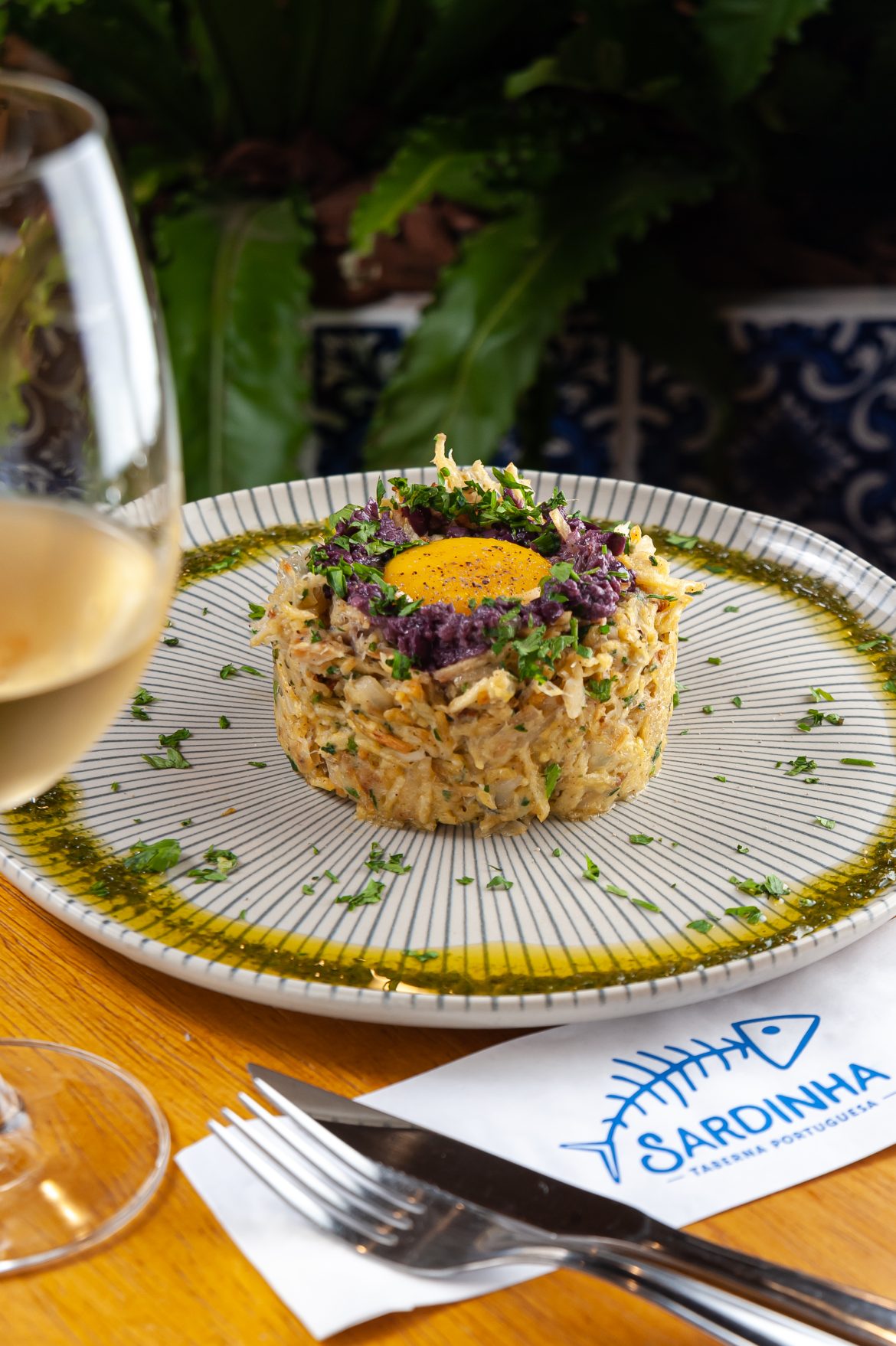 Sardinha Taberna Portuguesa - Bacalhau à Brás - Foto: Tomas Velez