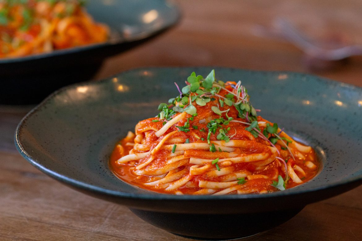 ViaSete - Linguine ao pomodoro - Foto: Bianca Santos