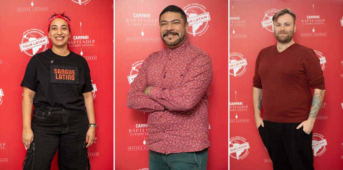 Da esquerda para a direita: Priscila Muniz (SP), Tom Oliveira (SC) e Alieksey Machinsky (PR)