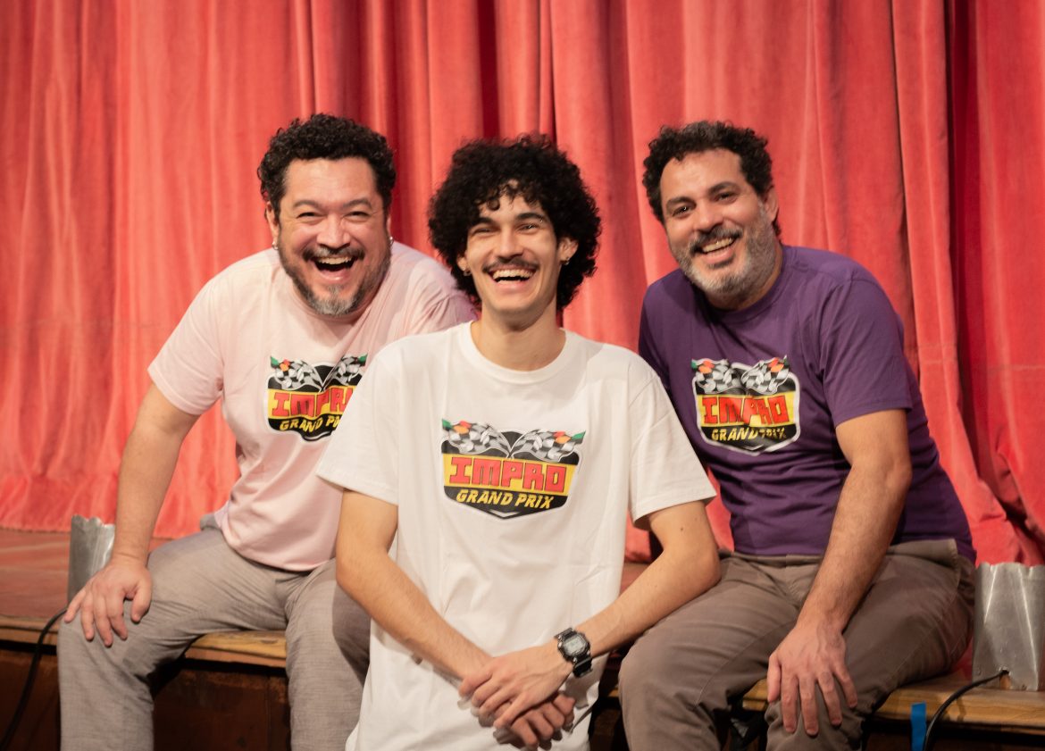 Andre Garcia Alvez, Pedro Garcia Alves e Ronaldo Camelo - Foto de Ton de Melo