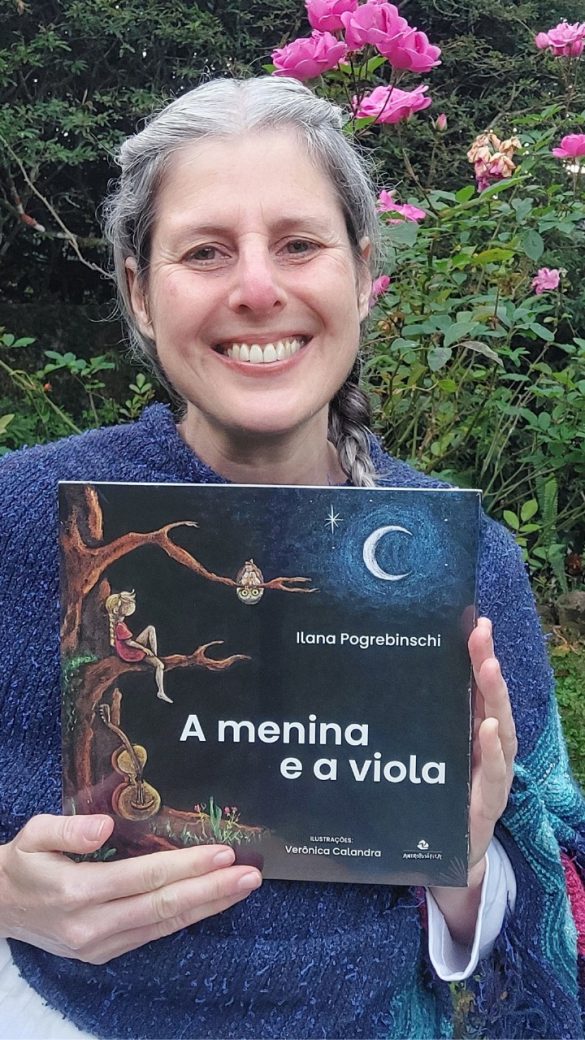 Ilana Pogrebinschi lança seu primeiro livro infantil "A Menina e a Viola"