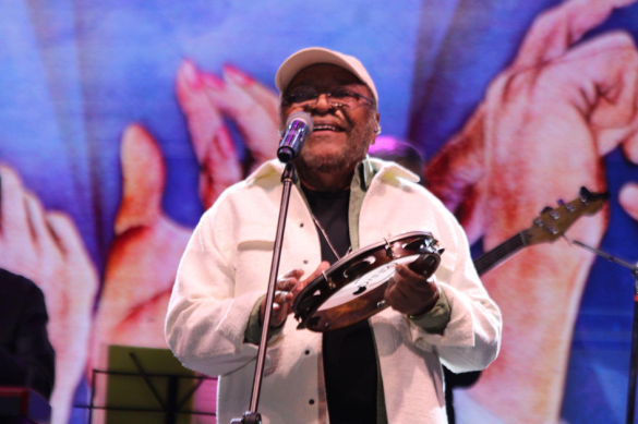 MARTINHO DA VILA ABRIU A PROGRAMAÇÃO MUSICAL GRATUITA DA EXPO CORDEIRO 2025, QUE SEGUE ATÉ 20 DE JULHO NO PARQUE DE EXPOSIÇÕES RAUL VEIGA. FOTO: ROBSON MEIRELLES