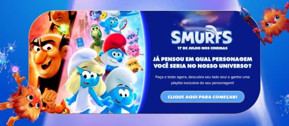 Tecla Music desenvolve playlists para cada personagem Smurf no Spotify