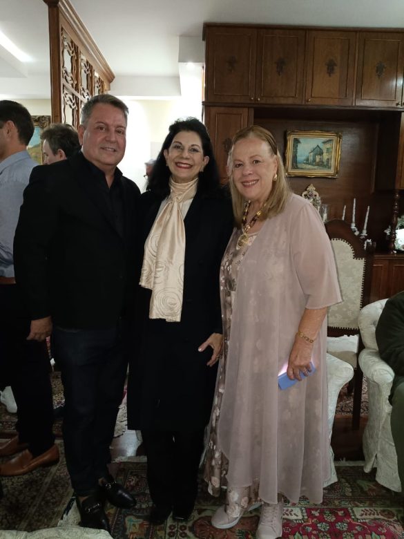 Willians Haubrichs ,Dorys Daher e Sueli Lobo Lima