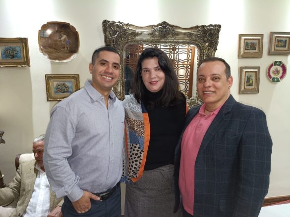 Matheus Oliveira ,Joana Teixeira e Vinicius Fernandes