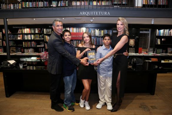 Adib Jr, Raphael Sollack, Sophia Sollack, Matheus Sollack e Michele Bouvier Sollack