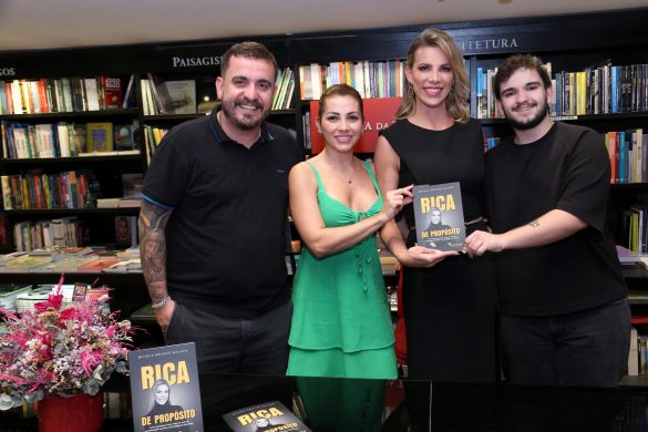 Eduardo Semblano, Marcely Bizzo, Michele Bouvier Sollack e Eduardo Semblano Jr