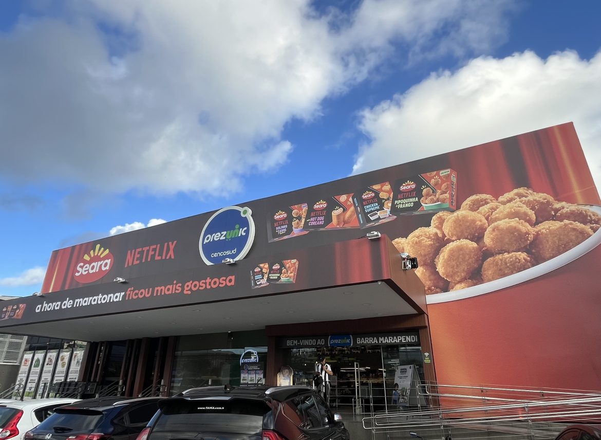 Prezunic, Seara e Netflix lançam ação de retail media no Rio