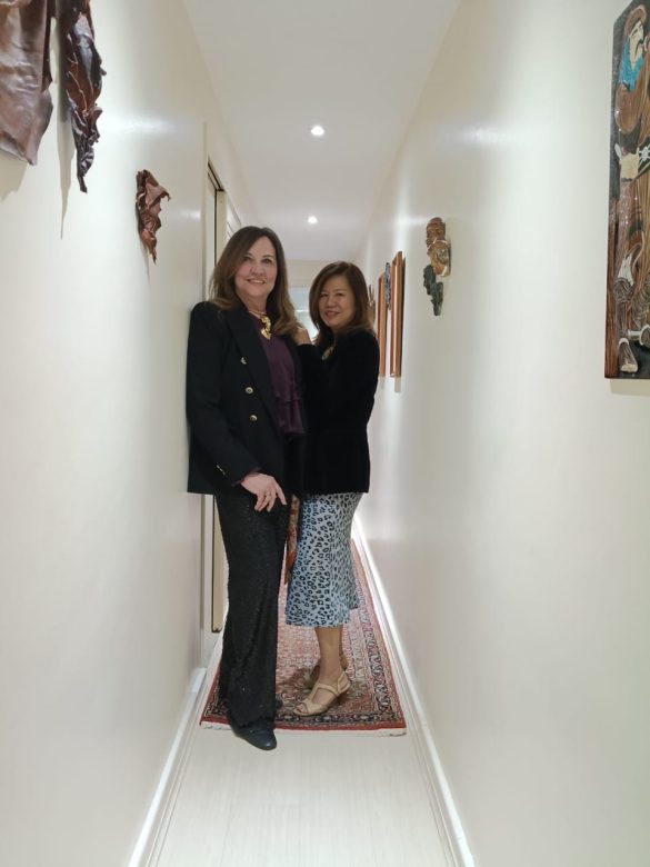 Sumaya Neves e Jeannie Tancredi