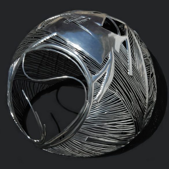 2009 - Desdobramentos - Super Quadrante (Amor Inscrito) - alumínio, 205x97cm, 65kg - foto divulgação