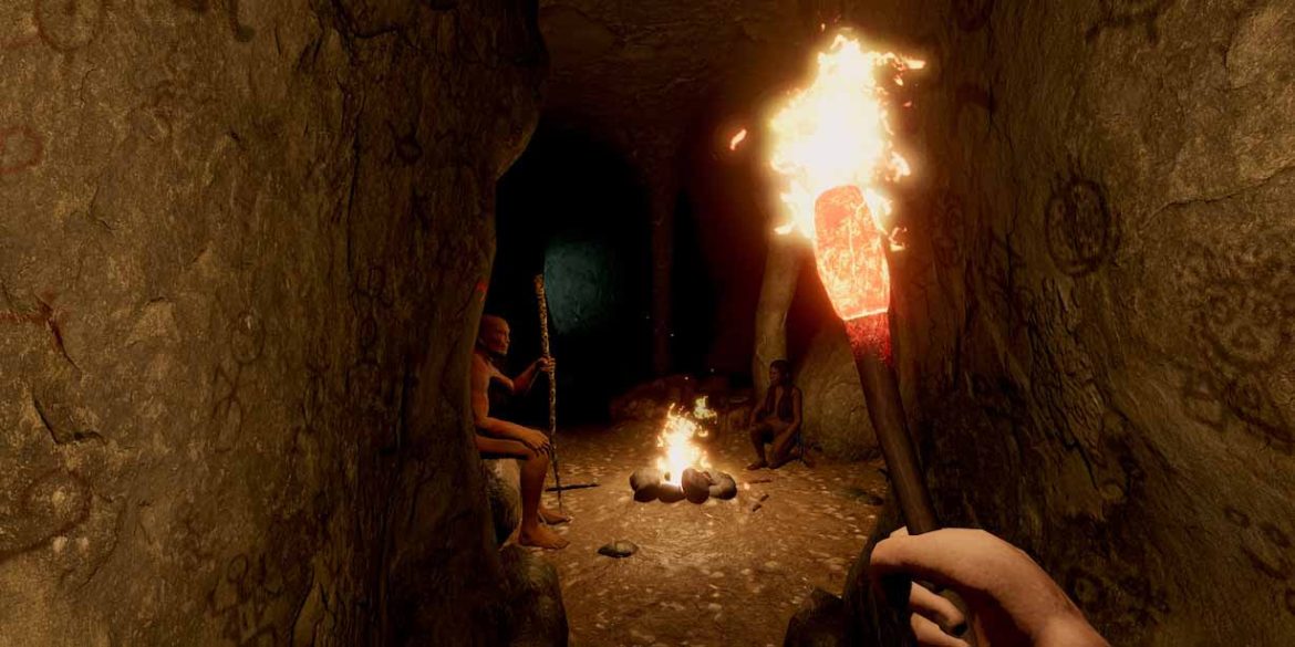 exposição "Arte Rupestre e Realidade Virtual"