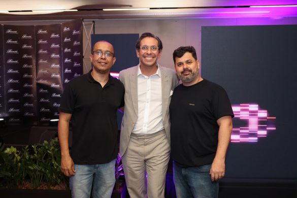 Beto Santos, Netto Moreira e Flávio Esteves