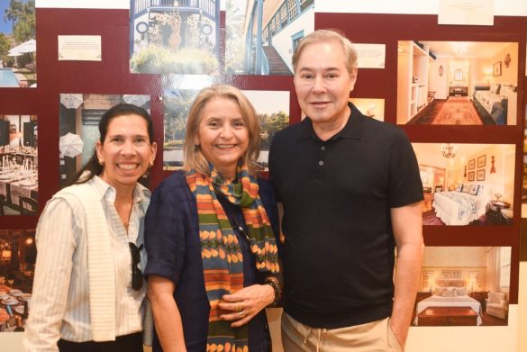 Fernanda Leal ,Constança Carvalho e Leandro Amora