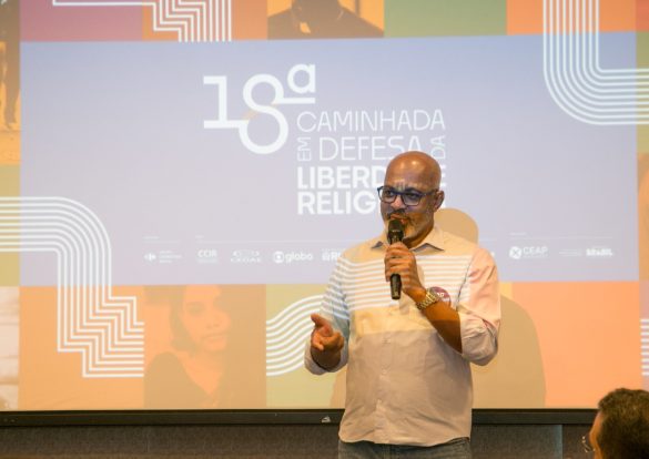 18ª Caminhada em Defesa da Liberdade Religiosa - Claudionor Alves - foto de João Victor Vasconcelos